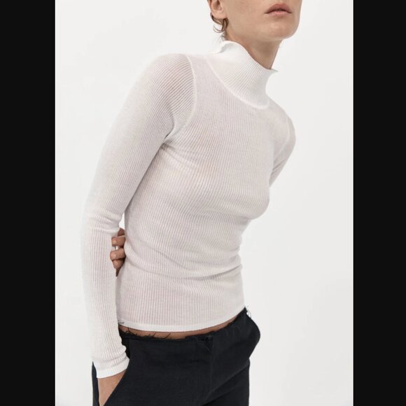 St. Agni Second Skin Tencel Knit Top - Picture 4 of 8